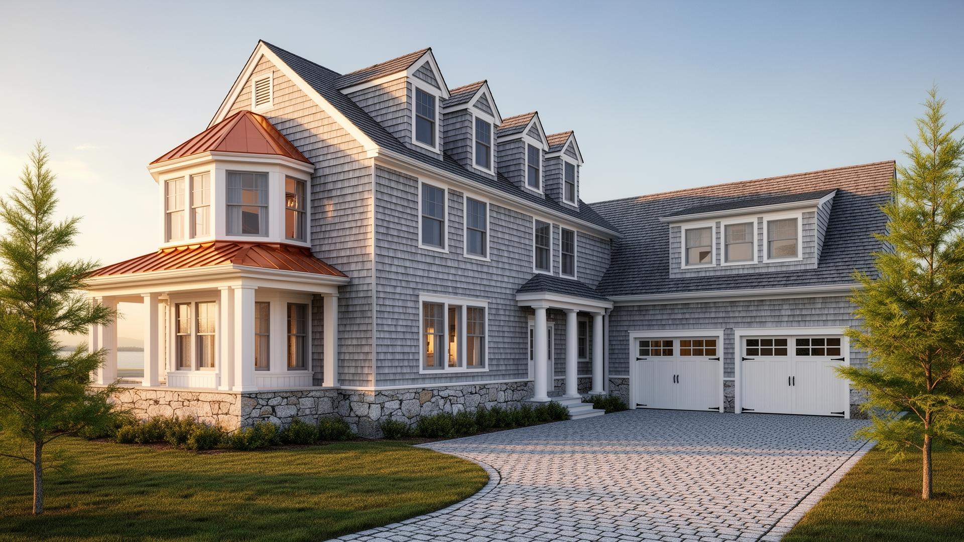 What you see pulling in elevation rendering of 100 Pine Top Road